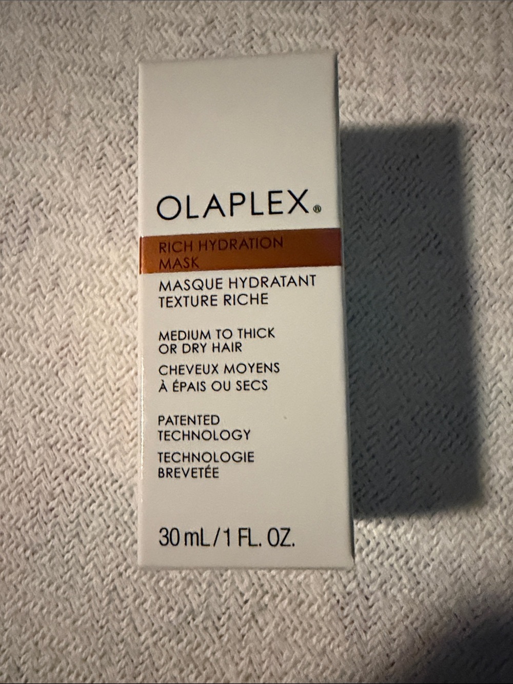 Olaplex Rich Hydration Mask - Subcategory Selection New in Box